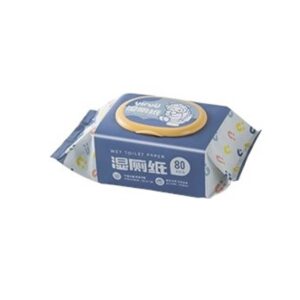 PurityWhite Wet Toilet Tissues Flushable Wipes 80 sheets