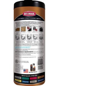 Weiman Leather Wipes