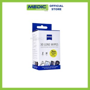 Zeiss Alcohol-Free Lens Cleaning Wipes 30s-By Medic Drugstore