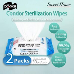 Condor Satto Sterilization Anti-Bacterial Wet Wipes Sheet