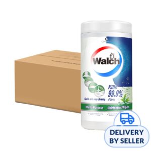 [Carton Deal] Walch Disinfectant Wipes - Green Tea