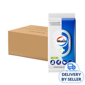 [Carton] Walch Anti-bacterial Wet Wipes - Aloe Vera