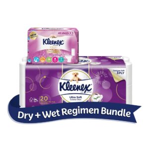 Kleenex Dry + Wet Regimen Bundle
