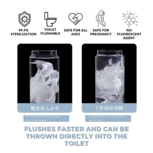 Wei Ling Premium Antibacterial Flushable Wet Wipe