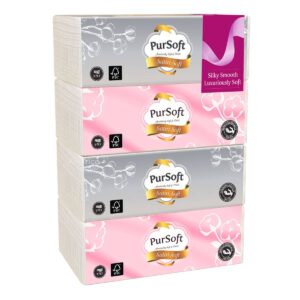 PurSoft Tissue Soft Pack - Satin Soft (3 ply)