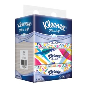 Kleenex Facial Tissue Soft Pack - Ultra Soft (3ply)