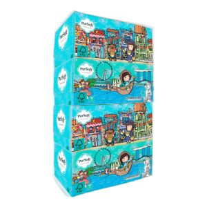 PurSoft Facial Tissue Box - SG Theme (3 ply)