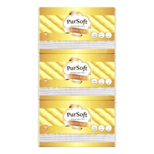 PurSoft Tissue Soft Pack - Satin Soft (3 ply)