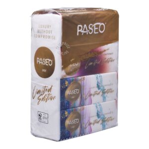 Paseo Limited Edition Soft Facial Tissue Pack - 3 Ply