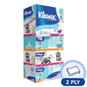 Kleenex Facial Tissue Box - Classic (2ply)