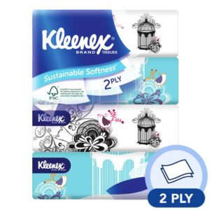 Kleenex Facial Tissue Soft Pack (2ply)