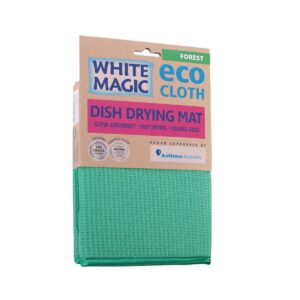 White Magic Eco Cloth Anti-Bacterial Dish Drying Mat - Forest