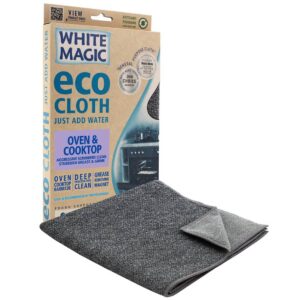 White Magic Eco Cloth Oven & Cooktop Cleans with Just Water