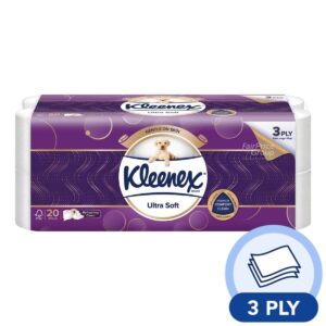 Kleenex Toilet Tissue Rolls - Ultra Soft (3 ply)