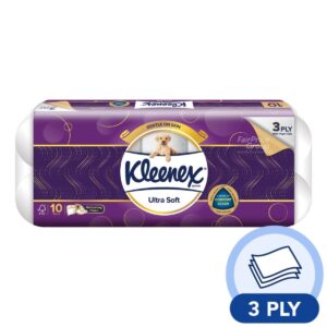 Kleenex Toilet Tissue Rolls - Ultra Soft (3ply)
