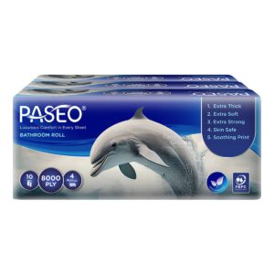 Paseo Bathroom Tissue Roll - 4 Ply