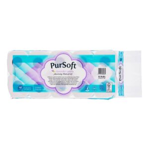 PurSoft Bathroom Tissue - Lavender Vanilla (4 ply)