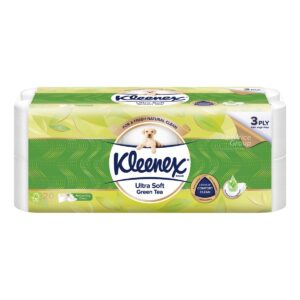 Kleenex Toilet Tissue Rolls - Green Tea Clean