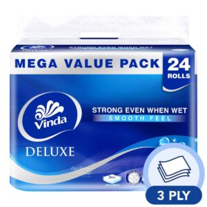 Vinda Deluxe Bathroom Tissue - Smooth Feel (3ply)
