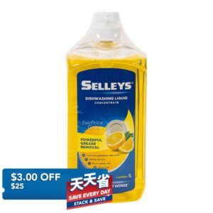 Selleys Dishwashing Liquid & Refill - Lemon