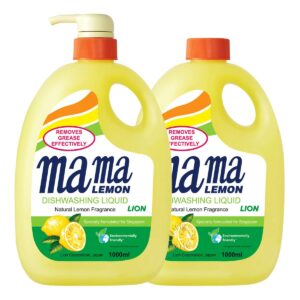 Mama Lemon Dishwashing Liquid & Refill - Natural Lemon