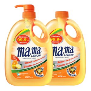 Mama Lemon Dishwashing Liquid & Refill - Fresh Citrus