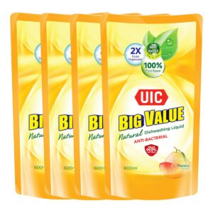 UIC Big Value Dishwashing Liquid Refill - Anti-Bacterial