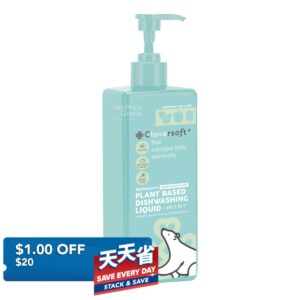 Cloversoft Dishwashing Liquid - Peppermint, Sage & Pine