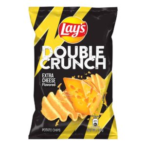 Lay's Double Crunch Potato Chips - Extra Cheese