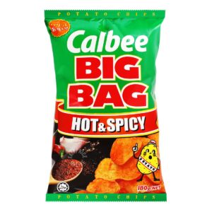 Calbee Big Bag Potato Chips - Hot & Spicy
