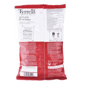 Tyrrells Hand Cooked Potato Chips - Sweet Chili & Red Pepper