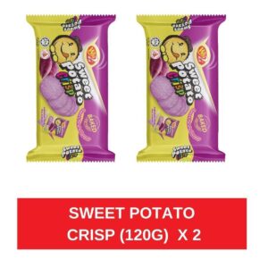 Win2 Potato Crisp Cracker - Sweet Potato 2packs x120g