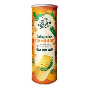 The Golden Duck Potato Crisps - Jalapeno Cheddar