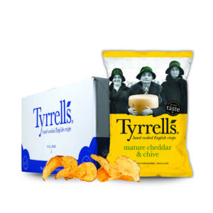 Tyrrells Mature Cheddar & Chives Potato Chips