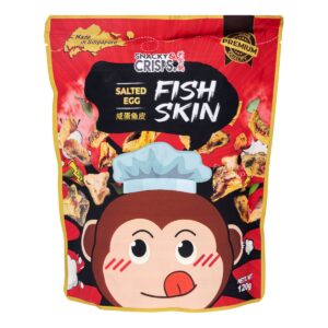 Snacky & Crisps Salted Egg - Fish Skin