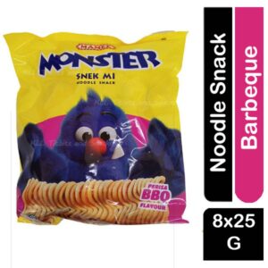 Mamee Monster BBQ Flavour Noodle Snack (8x25g)