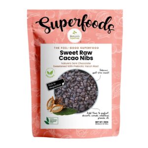 Nature's Superfoods Sweet Raw Cacao Nibs