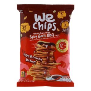 We Chips Whole Grain Chips - Spicy Garlic BBQ
