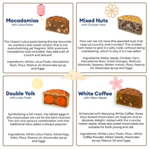 SnackFirst Reunion Gift Box Mooncakes - Less Sweet