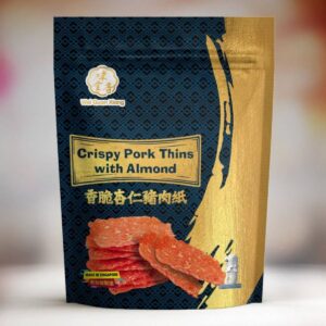 Wei Quan Xiang Crispy Pork Thins  Bak Kwa with Almond