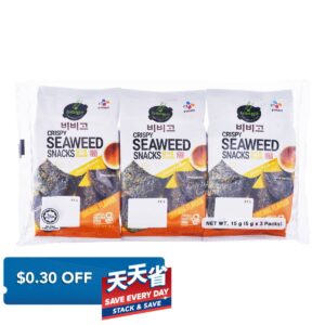 CJ Bibigo Crispy Seaweed Snack - Sesame