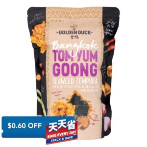 The Golden Duck Co. Gourmet Seaweed Tempura - Tom Yum Goong