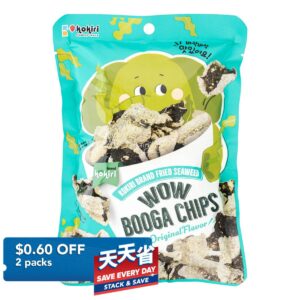 Kokiri Fried Seaweed Booga Chips - Original