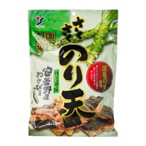 Yamaei Saku Japanese Seaweed Tempura Snack -Wasabi Flavor