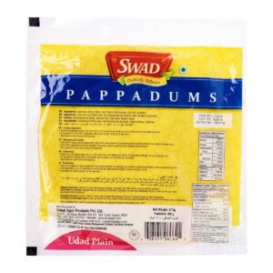 Swad Plain Papad 200G -- By Dashmesh