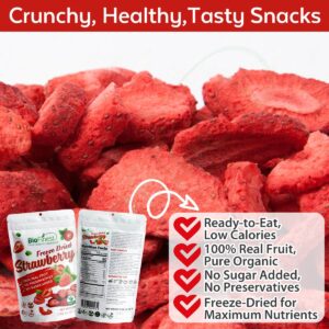 Biofinest Freeze-Dried Strawberry Snack Organic Fruit No Suga