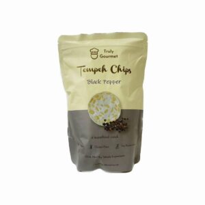 Truly Gourmet Natural Tempeh Chips (Black Pepper)