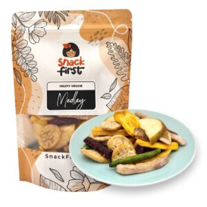 SnackFirst Fruity Veggie Medley - Fruits and Vegetable Chips