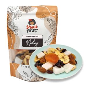 SnackFirst Summer Fruits Medley - Mixed Fruit Coconut Snacks