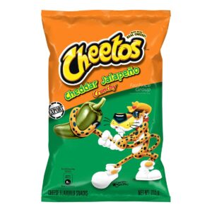 Cheetos Cheese Flavoured Snacks - Cheddar Jalapeno (Crunchy)